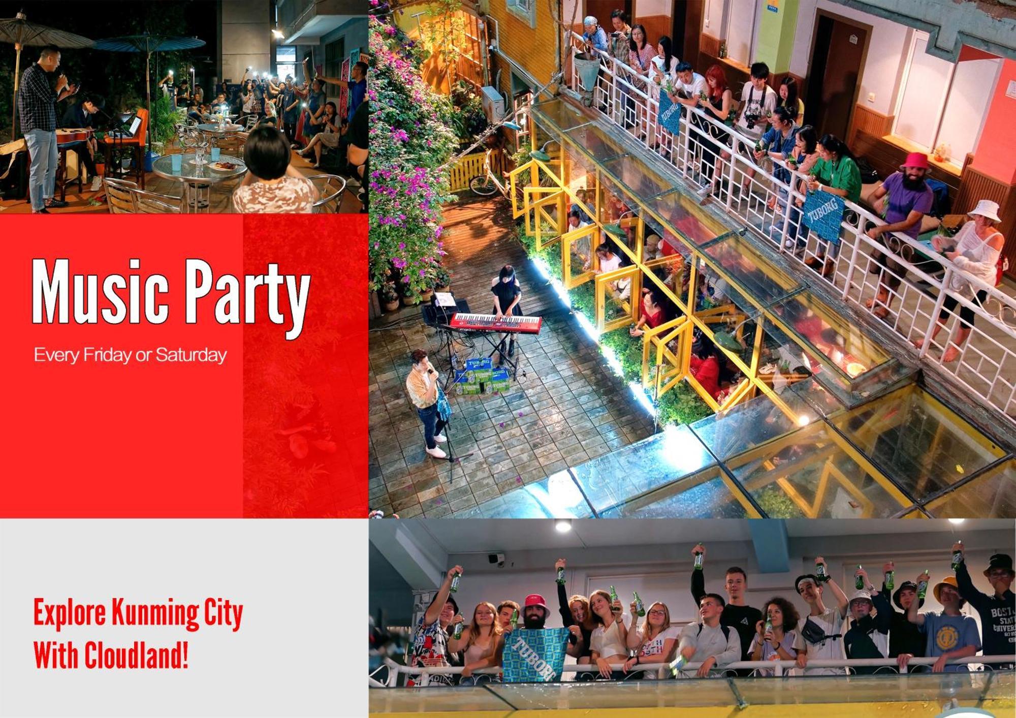 קונמינג The Cloudland International Youth Hostel Close To The City Center,10 Min Walks To The Subway, Close To The Night Market, Old Street, Green Lake, English-Speaking Service, Free Activity Convenient Payment And Visa Cards Are Accepted מראה חיצוני תמונה